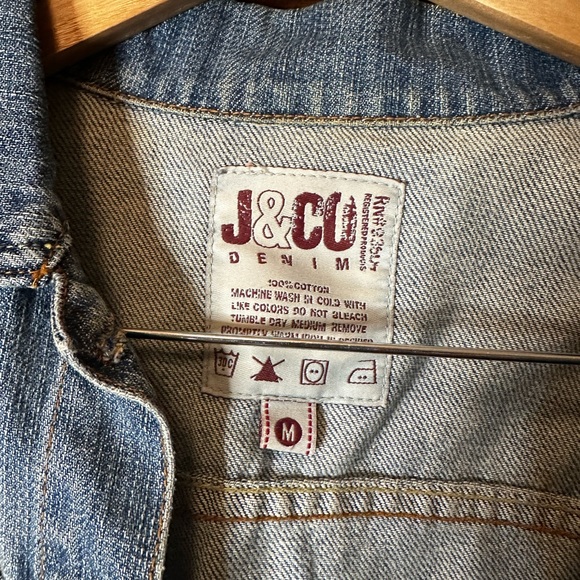 J&CO Demin Jean Jacket size M - Picture 3 of 3